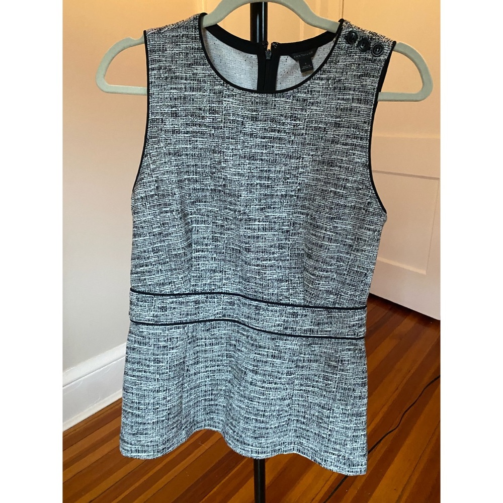 ANN TAYLOR peplum top
